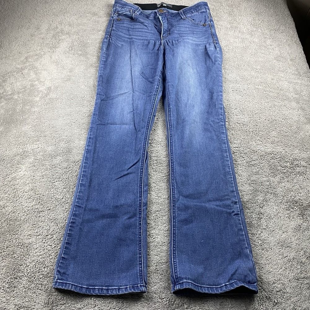 Wit & Wisdom Jeans Womens 8 Blue Stretch Mid Rise